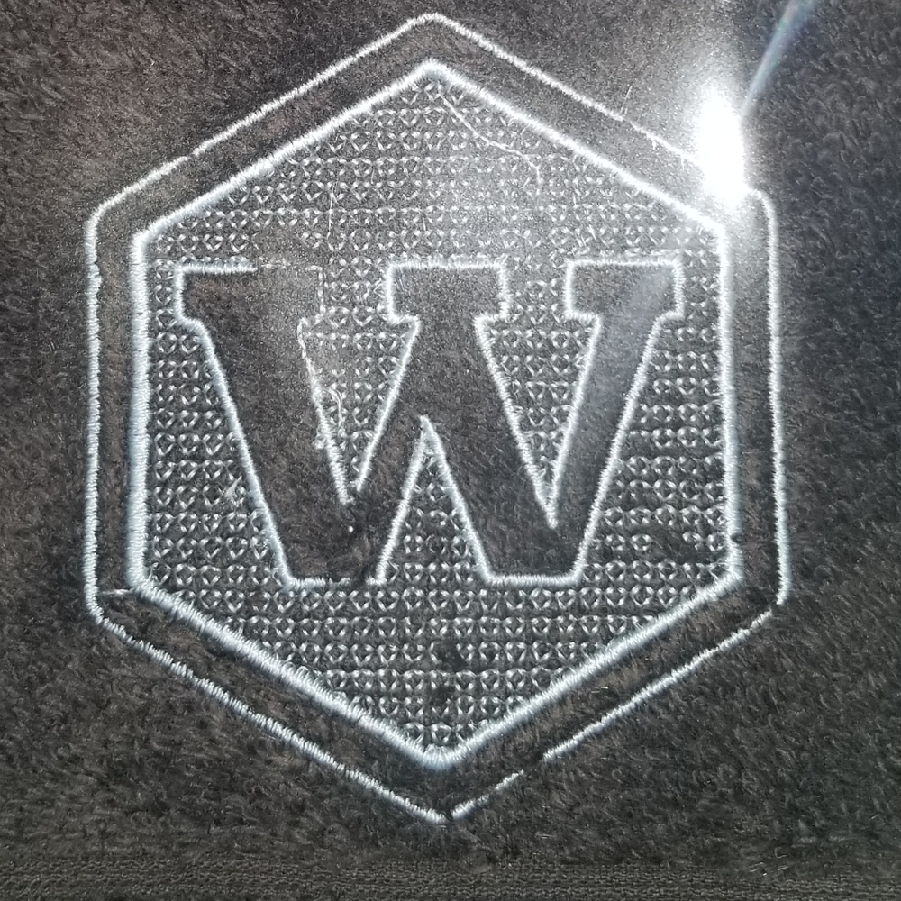 Embossed Intial Hand Towels - Picture 2 of 2